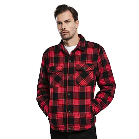 BRANDIT Lumberjacket checked Černá S