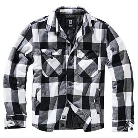 BRANDIT Lumberjacket checked Černá S